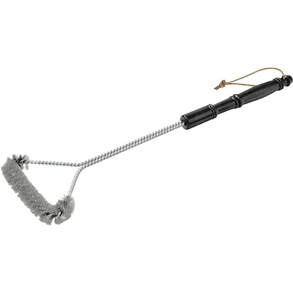 er 6493 Grill Cleaning Brush, Stainless Steel Bristle, Plastic
